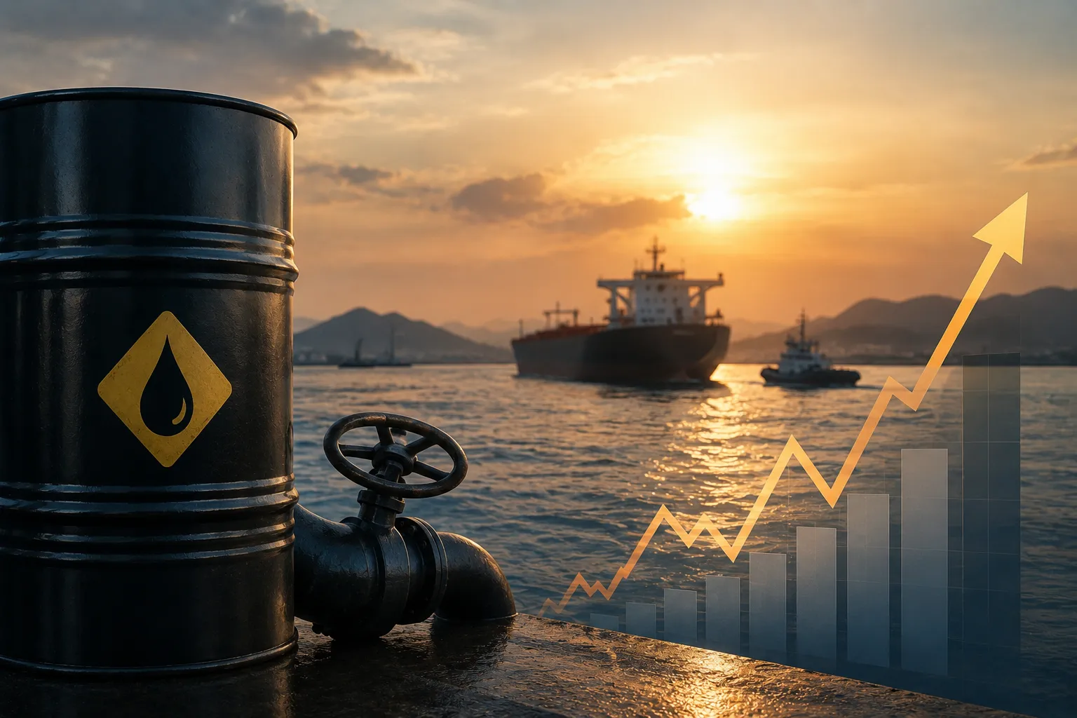Crude Oil Price Gains as Standoff Over Hormuz Reopening Continues