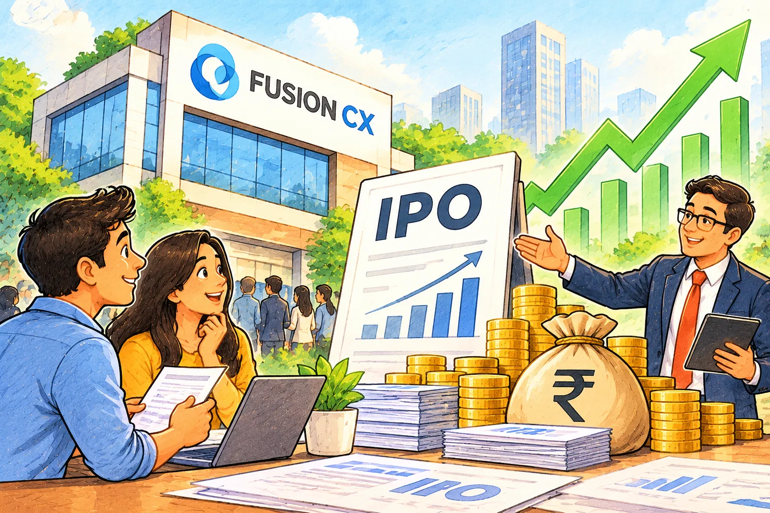 Fusion CX IPO Opens at ₹275 to ₹289 a Share as ₹702 Crore Issue Follows a 128% Profit Jump