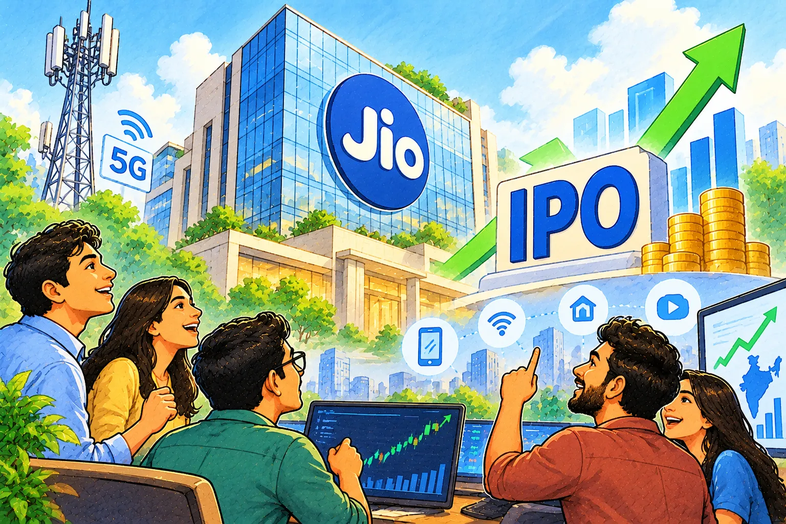 Jio Platforms IPO Opens October 21 at ₹1,065-1,119 a Share, Seeking Up to ₹30,213 Crore