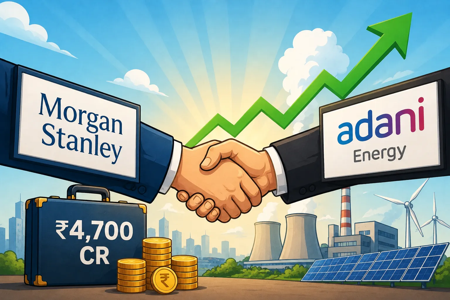 Morgan Stanley Bets Big on Adani Energy After ₹4,700 Cr