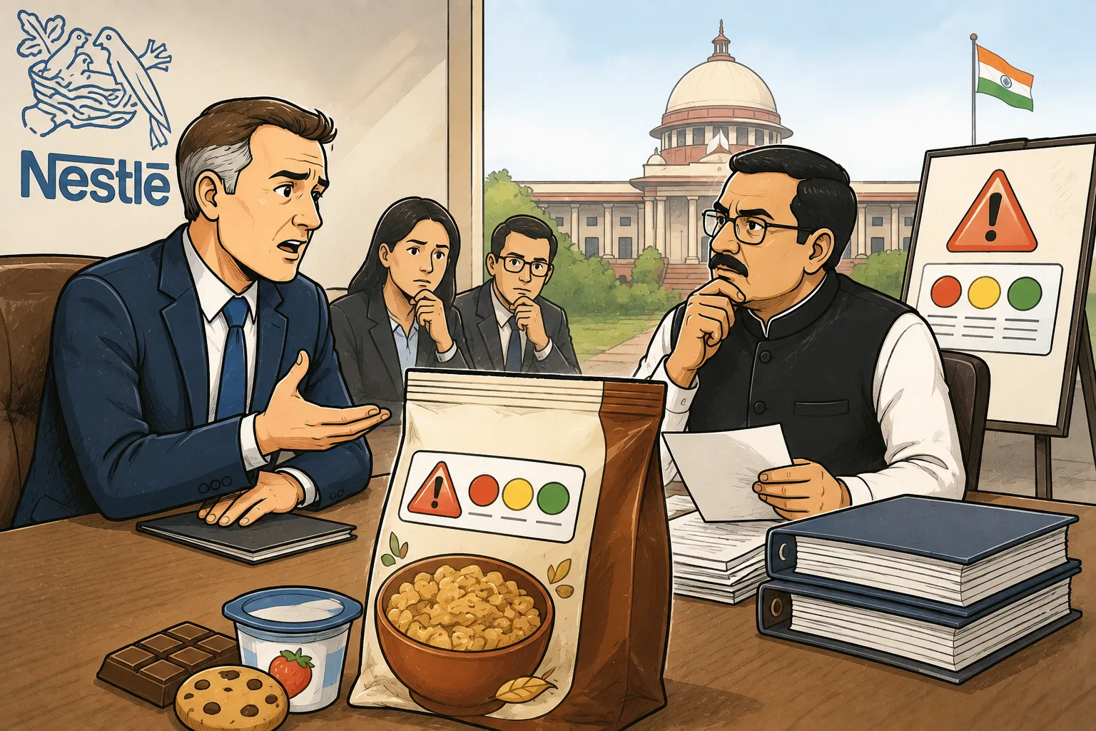 Nestle Wants a Say as India's Food Warning Label Rules Near D-Day
