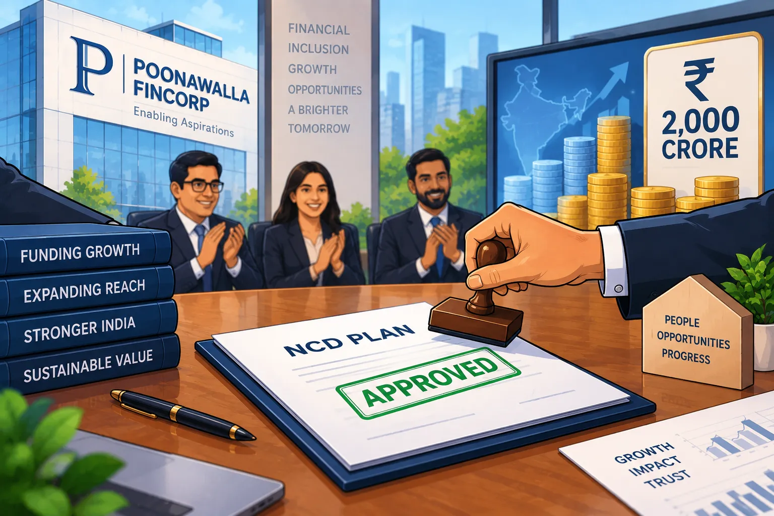 Poonawalla Fincorp Clears ₹2,000 Crore NCD Plan