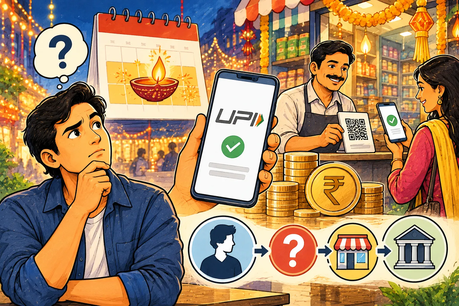 UPI MDR is Delayed Until After Diwali: Who Will Pay the Fee When It Starts?